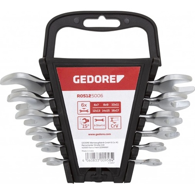 Gedore RED sada obojstranných vidlicových kľúčov 12-dielna 6 - 9 mm R05125012