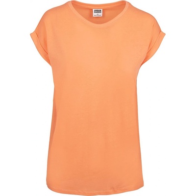 Urban Classics Ladies Extended Shoulder Tee meruňková