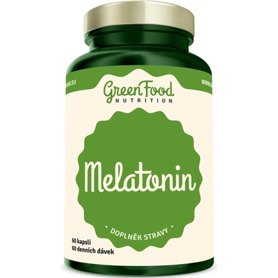 GreenFood Nutrition Melatonin 120 kapslí