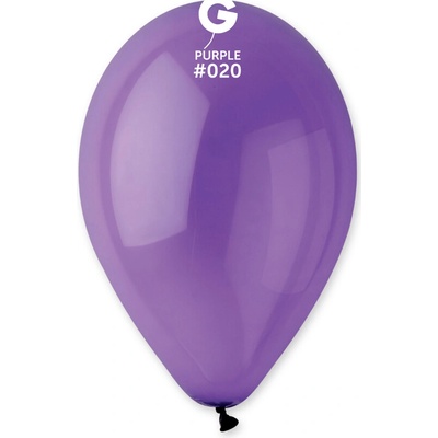 Gemar Kulaté latexové balónky 30cm Fialová #020