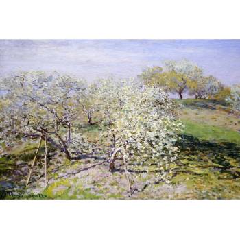 Fedkolor Репродукция на картина на Клод Моне - , 90 x 60 cm Spring - Fedkolor (Claude Monet_35_90x60)