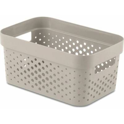Curver Infinity 4,5 l Úložný box 26 x 18 x 12 cm, recyklovaný plast, béžový 04747-X67