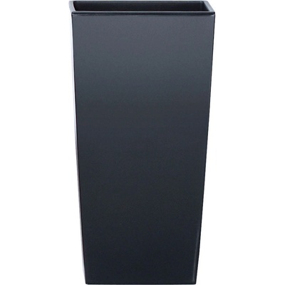 Prosperplast Květináč s vkladem Urbi Square Matt 32,5 cm antracitová