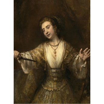 Image 1 of Grafika - Puzzle Rembrandt: Lucretia, 1664 - 2 000 piese