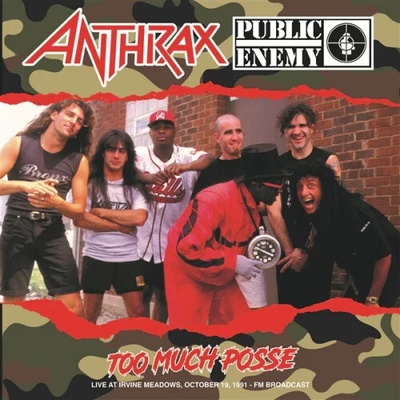 Anthrax Too Much Posse:Live At Irvine Meadows Broadc. LP