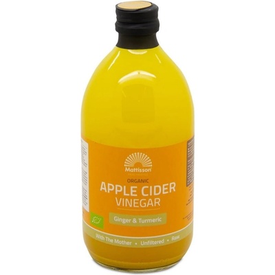Mattisson Healthstyle Apple Cider Vinegar Ginger and Turmeric, 500 ml, Mattisson Healthstyle