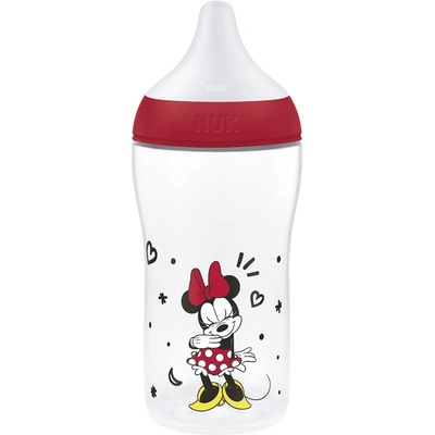Nuk Perfect Match Disney шише с контрол на температурата Minnie 3m+ 260ml