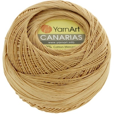 Yarnart Canarias 5529 krémová hnedá