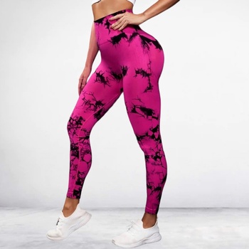 Legínovo Push-up calypso dark pink