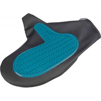 TRIXIE Fur Care Glove - Ръкавица за грижа за козината за кучета премахва падналите косми и масажира