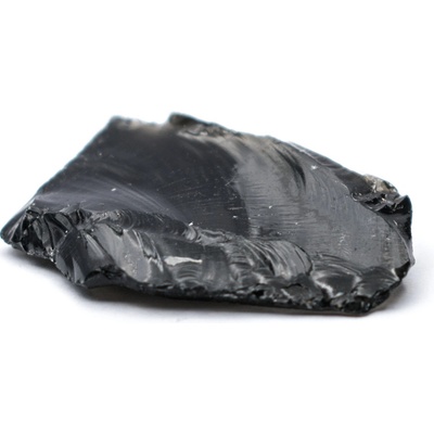 Milujeme Kameny Obsidián černý - surový kámen cca 5 cm