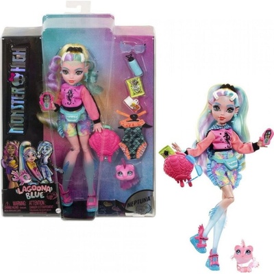 Mattel Monster High Lagoona Blue 27 cm s doplňky