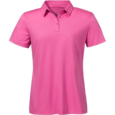 Schöffel Дамска поло тениска Schöffel Women's Circ Polo Shirt Tauron Polo shirt - Fuchsia - размер 40 (EU) (916-3839-0514)