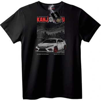 NOONEBRAND Тениска Kanji Car City - M, White