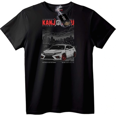 NOONEBRAND Тениска Kanji Car City - M, White