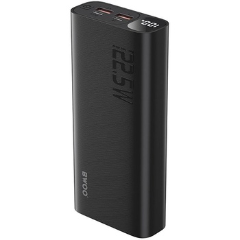 BWOO Power Bank 20000 mAh, бързо зареждане 22, 5 W, цифров дисплей (BO-P44)