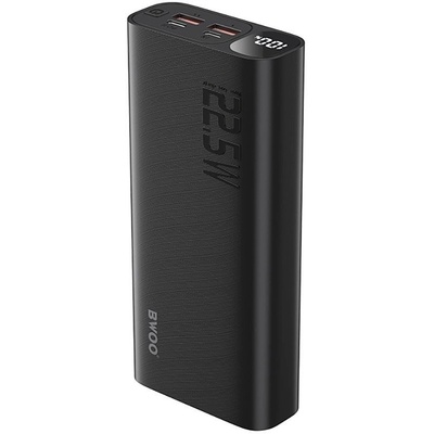 BWOO Power Bank 20000 mAh, бързо зареждане 22, 5 W, цифров дисплей (BO-P44)