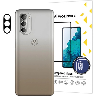 Wozinsky Закалено стъкло за камера 9H за Motorola Moto G51 5G - Черен KP24519 (24519)