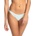 Quiksilver Classic Cheeky Rib Aop bikini bottom - White (Swim Stripe Pool)