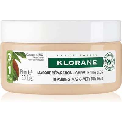 Klorane Cupuaçu Bio Bio регенерираща маска за коса за много суха коса 150ml