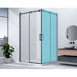 SAPHO Dragon - Душ кабина 80x200 см, черно/прозрачно стъкло GD4280B (GD4280B)