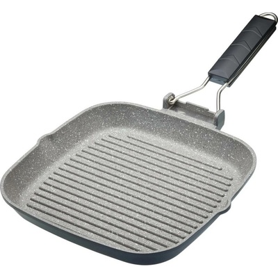 MasterClass Grilovací pánev se skládací rukojetí 24 cm