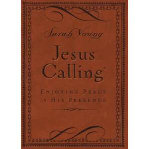 Jesus Calling, Small Brown Leathersoft, with Scripture References (ISBN: 9780718042820)