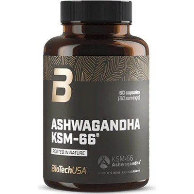 BioTech USA Ashwagandha KSM-66 60 kapsúl