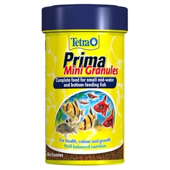 Tetra Prima Mini Granules Храна за малки тропически рибки мини гранули 100 мл