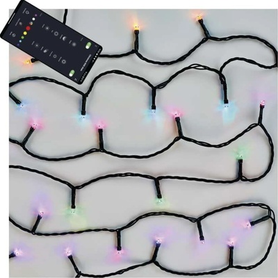 EMOS GoSmart LED vánoční řetěz 8 m venkovní i vnitřní RGB programy časovač wifi