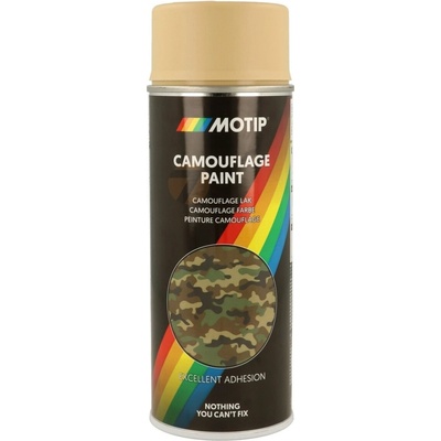 Motip Camouflage RAL 1001 maskovacie farba v spreji 400 ml