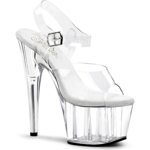 Pleaser USA Pleaser Adore-708 Clr/Clr 43