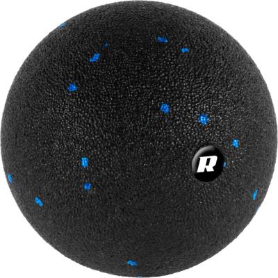 REBEL ACTIVE Masážna loptička 12 cm, čierno-modrá farba, materiál EPP