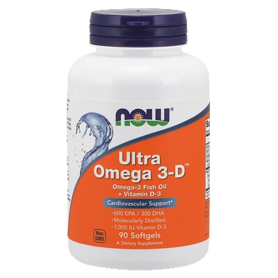 NOW - ultra omega 3-d - 90 ДРАЖЕТА