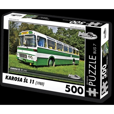 RETRO-AUTA BUS č. 7 Karosa ŠL 11 1980 500 dielov