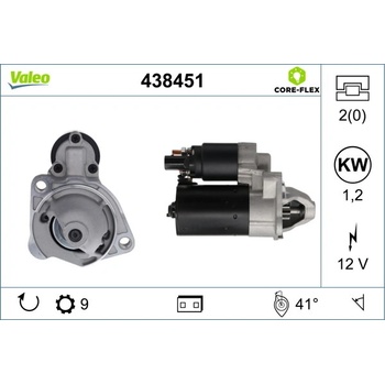 Startér VALEO 438451