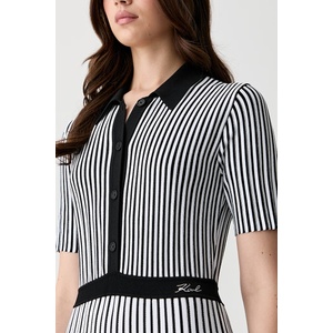 KARL LAGERFELD плисирана рокля с вискоза (B3W13036) - answear - 410,53 лв