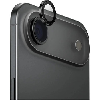 Uniq Optix алуминиев протектор за обектив за камера за iPhone 17 Air с апликатор - черен (8886463696002)