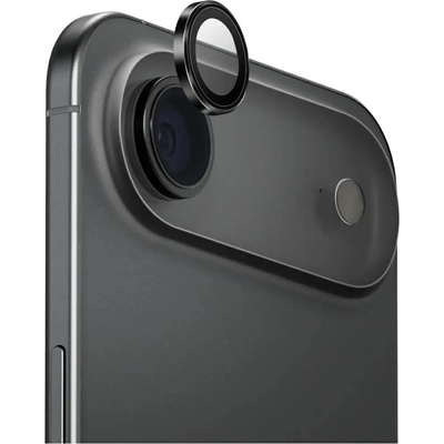 Uniq Optix алуминиев протектор за обектив за камера за iPhone 17 Air с апликатор - черен (8886463696002)