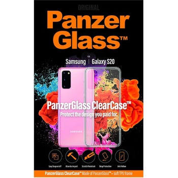 Panzer Гръб PanzerGlass за Samsung Galaxy S20 ClearCase - Прозрачен (5711724002359)