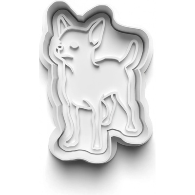 Vykrajovačka - chihuahua 9x6 cm
