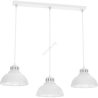 Luminex Пендел SVEN 3xE27/15W/230V бял (LU9077)
