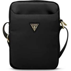 GUESS Калъф Guess Sleeve 10" черен, найлон, Triangle Logo (GUTB10NTMLBK)