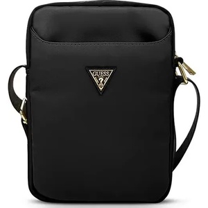 GUESS Калъф Guess Sleeve 10" черен, найлон, Triangle Logo (GUTB10NTMLBK)