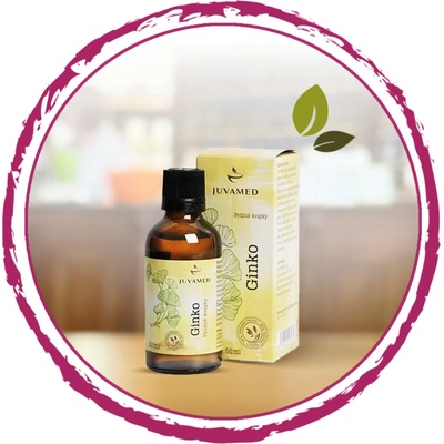 Juvamed Ginko bylinné kvapky 50 ml