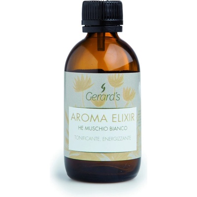 Gerard's Aroma Elixír HEeMuschio Bianco tonizující a stimulační esenciální olej 50 ml