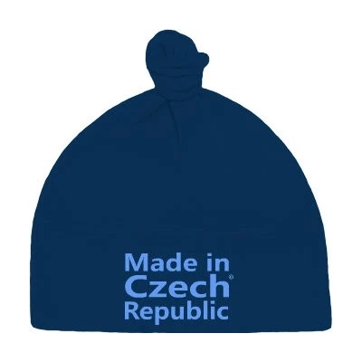 Dětská čepice s uzlem Made in Czech republic