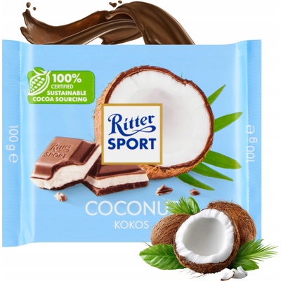 Ritter Sport čokoláda s kokosem 100 g