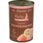 Dibaq Fitmin Purity Консервирано пилешко със сьомга за кученца 400 g