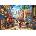 Schmidt Spiele - Puzzle Kinkade: Disney: Mickey & Minnie in Mexico - 6 000 piese